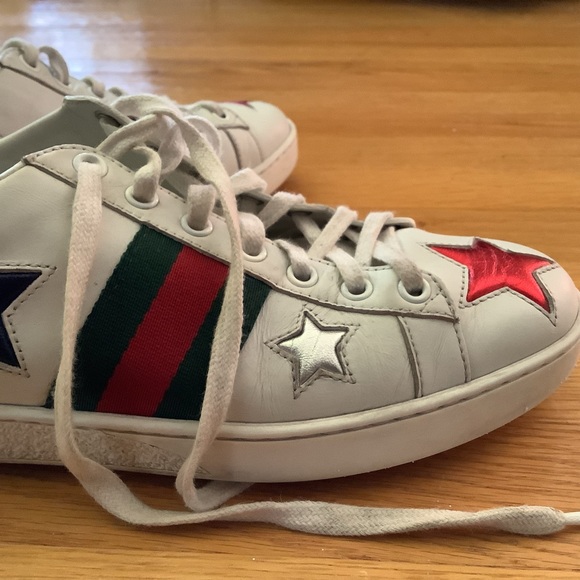 Gucci Shoes - Gucci Ace Star Sneakers